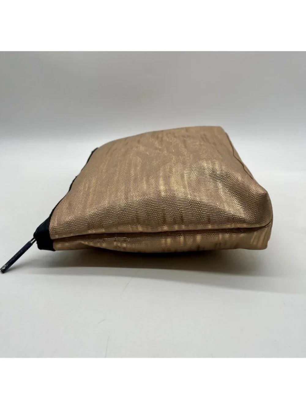 Lancome Gold Metallic Cosmetic Bag